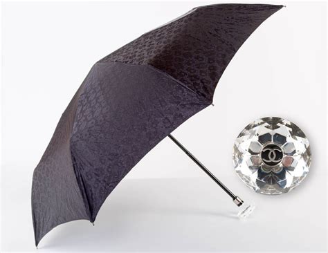 chanel black umbrella|chanel umbrella price.